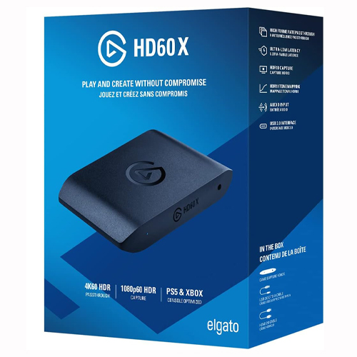 Tarjeta de Captura de Juegos Elgato Hd60 X Elgato Game Capture HD60 X