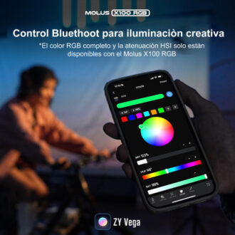Zhiyun Molus X100 RGB PRO x Cam Mackey E1