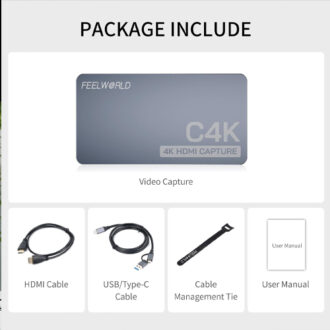FEELWORLD C4K HDMI Video capture E1