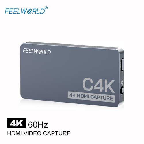 FEELWORLD C4K HDMI Video capture Captura de video FEEWORLD C4K 4K HDMI 60Hz Entrada y salida USB-C