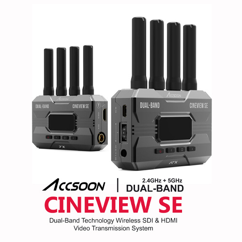 Accsoon CineView SE Sistema de Transmisión de Video Inalámbrico ACCSOON Sistema de transmisión de video inalámbrico