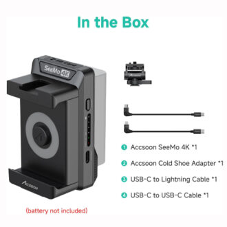 Accsoon SeeMo - Adaptador HDMI 4K D
