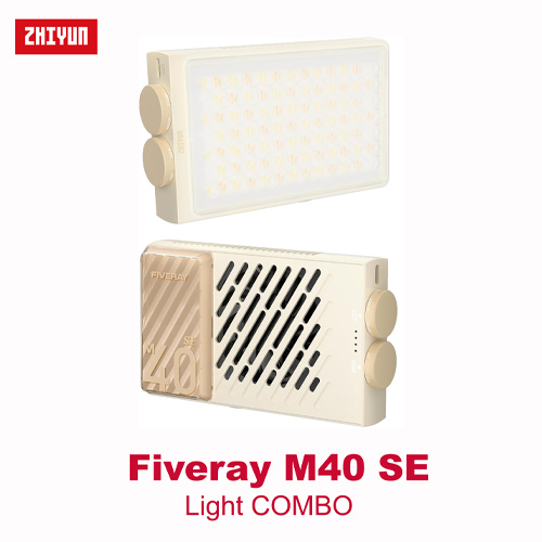 Zhiyun Fiveray M40 SE Combo - Bicolor ZHIYUN FIVERAY M40 SE Combo 40W Luz de video portátil