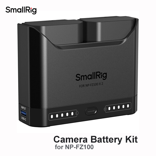 SmallRig Camera Battery Kit for NP-FZ100 Kit de cargador de batería para cámara SmallRig NP-FZ100 5483
