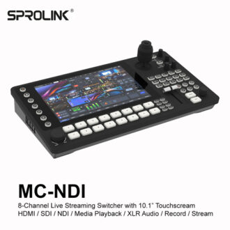 SPROLINK MC-NDI 8-Channel NDI Video Switcher