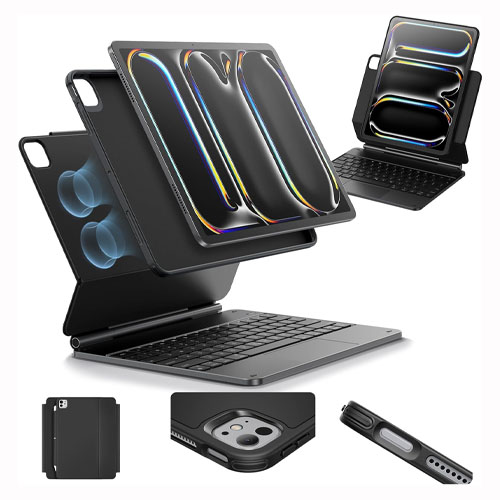 ESR Magnetic Keyboard Case 360 iPaf Pro 11 ESR Magnetic Keyboard Case 360 for iPad PRO 13 M5